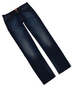spodnie HUGO BOSS jeansowe dopasowany fason