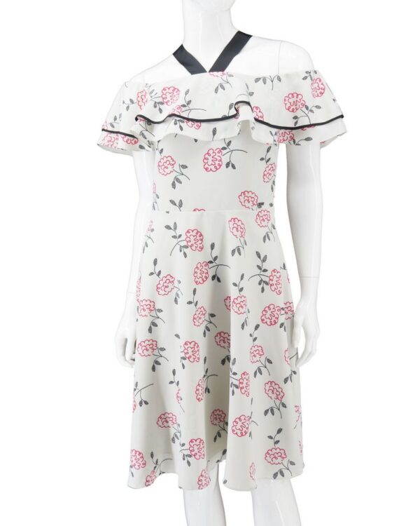 AX ARMANI EXCHANGE sukienka letnia w kwiaty 36