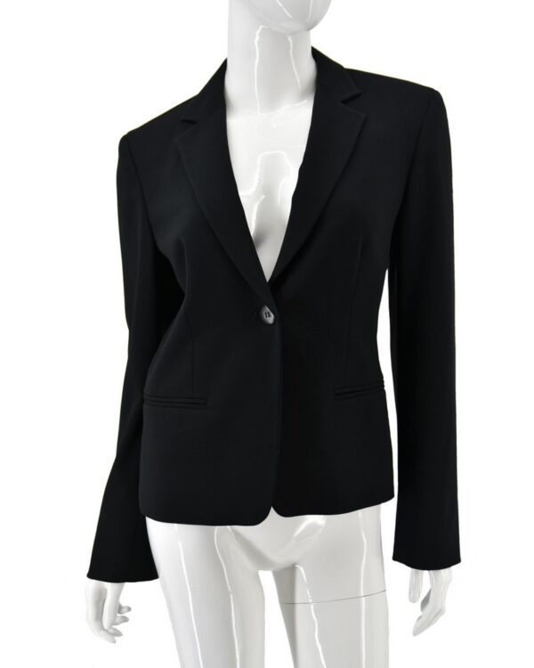 MAX MARA marynarka damska czarna elegancka żakiet 36