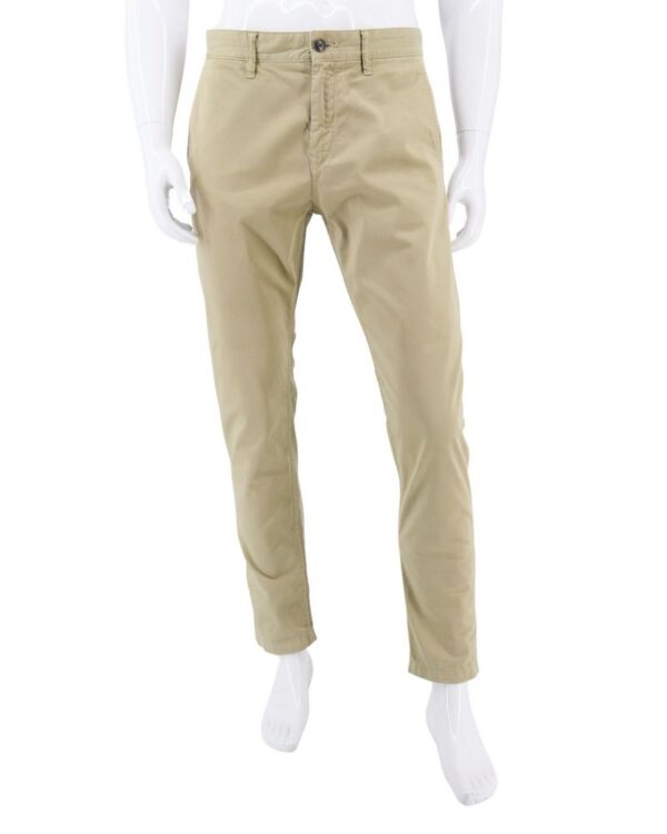 HUGO BOSS spodnie męskie chinosy beżowe casual 34/32