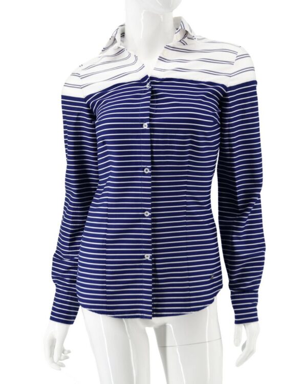 PAUL & SHARK koszula damska paski długi rękaw 38