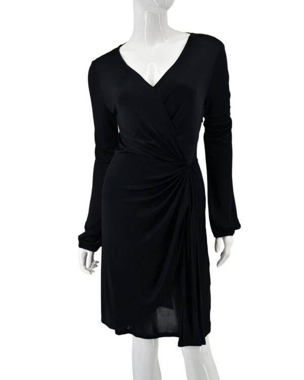 DIANE VON FURSTENBERG sukienka czarna midi S