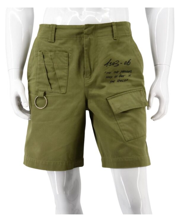 OFF-WHITE krótkie spodenki męskie bermudy khaki 32