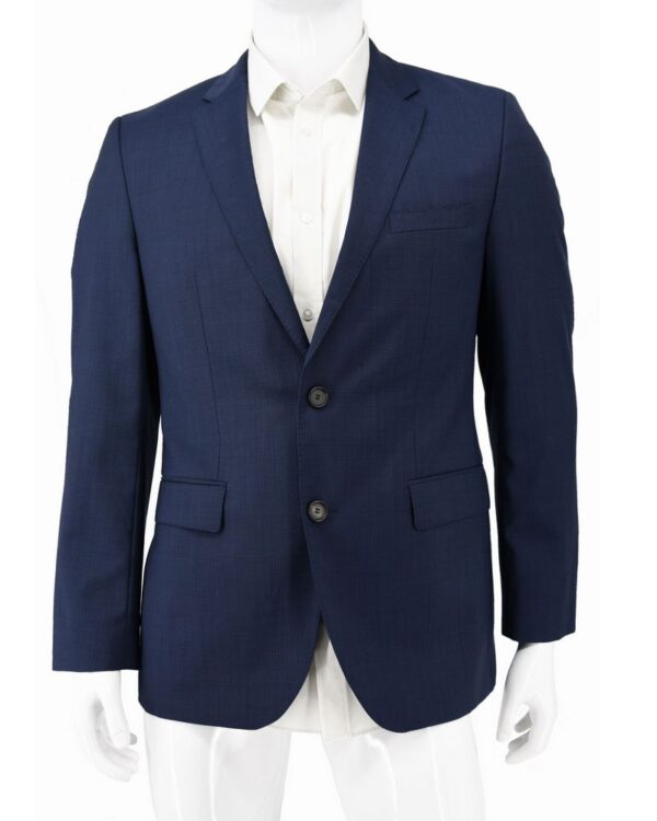 HUGO BOSS marynarka męska granatowa kratka 50