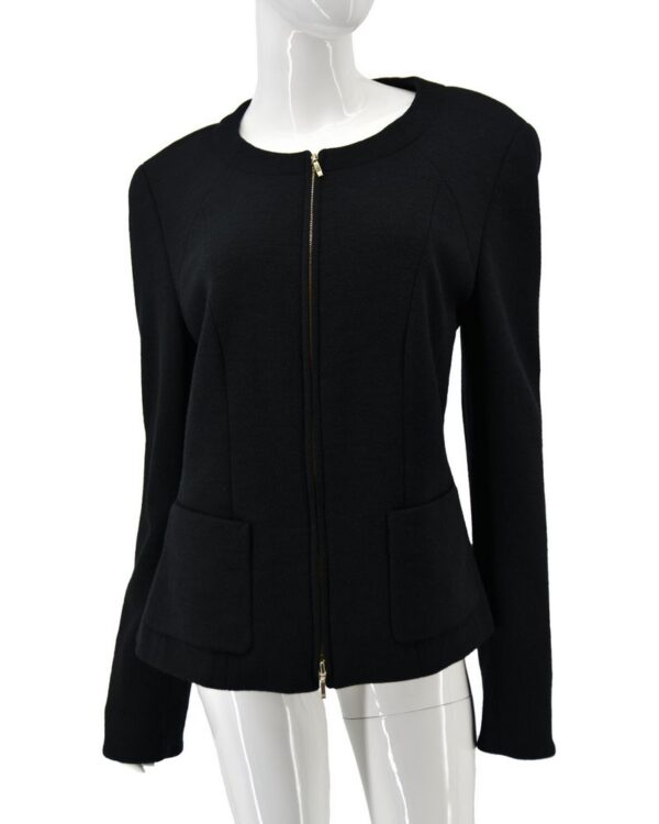 ESCADA żakiet damski czarny elegancki 44