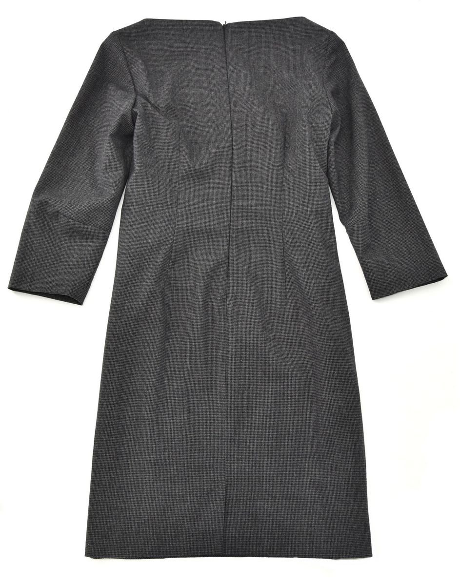 WEEKEND MAX MARA sukienka ołówkowa pepitka midi 38 - obrazek 5