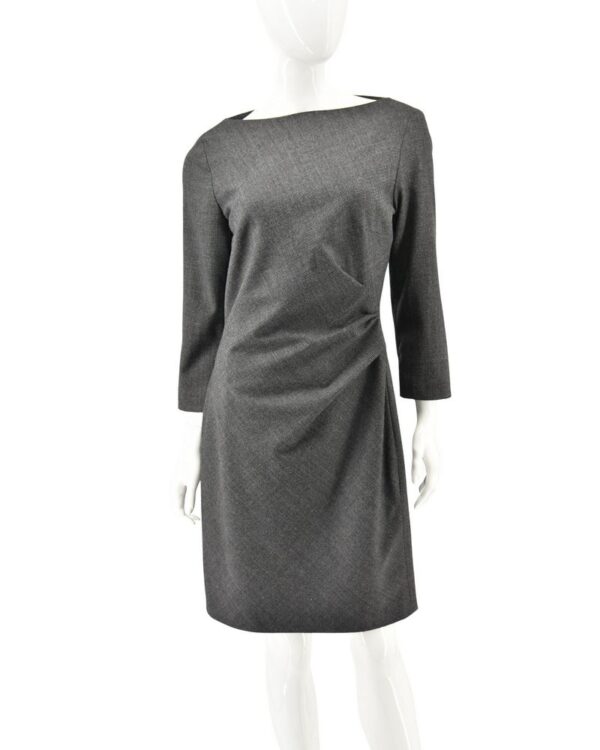 WEEKEND MAX MARA sukienka ołówkowa pepitka midi 38