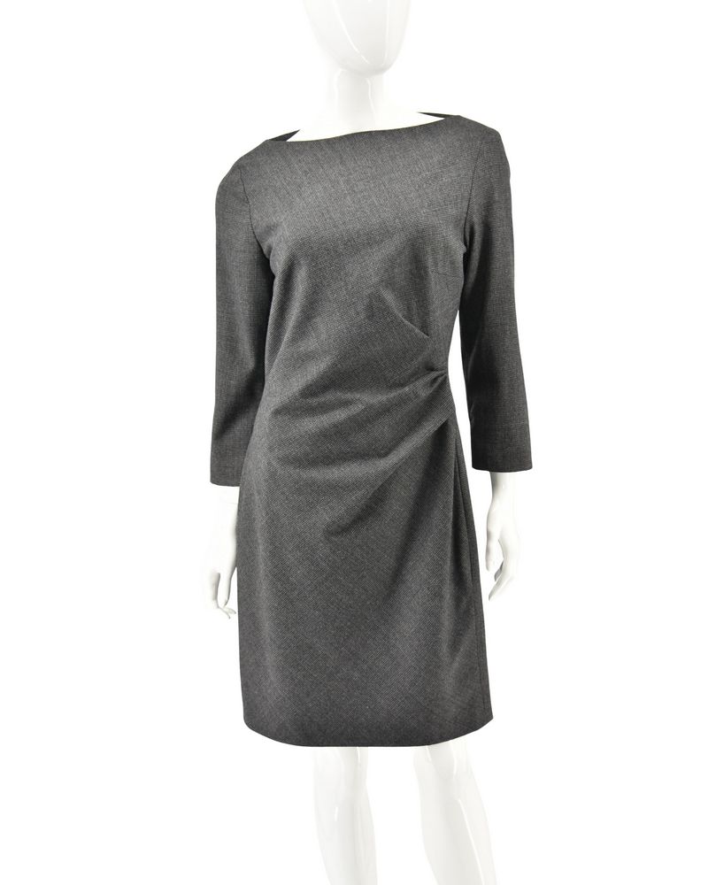 WEEKEND MAX MARA sukienka ołówkowa pepitka midi 38