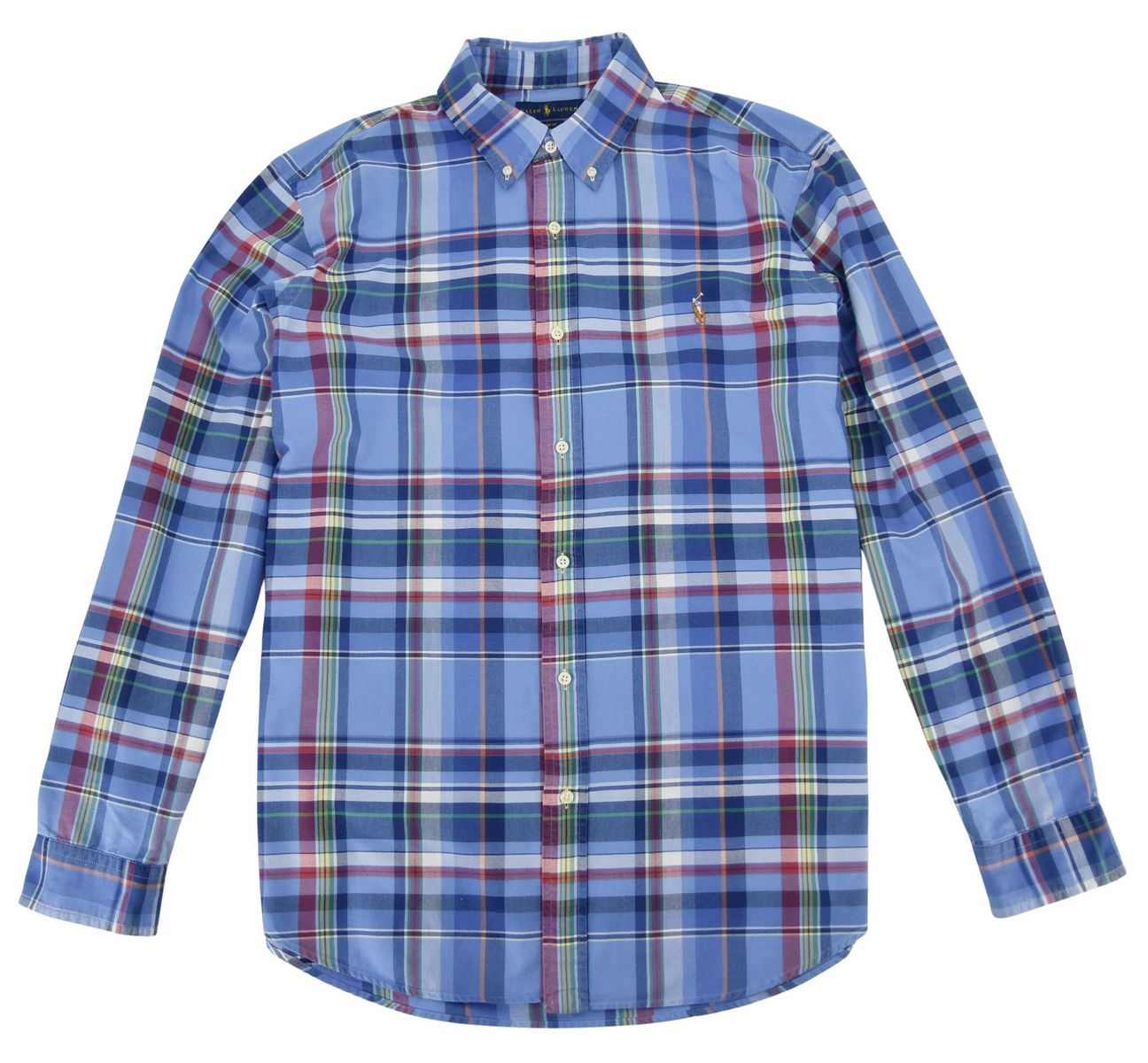 RALPH LAUREN koszula męska kratka CUSTOM FIT XXL - obrazek 4