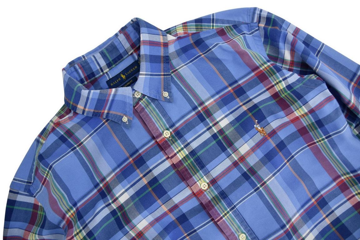 RALPH LAUREN koszula męska kratka CUSTOM FIT XXL - obrazek 3