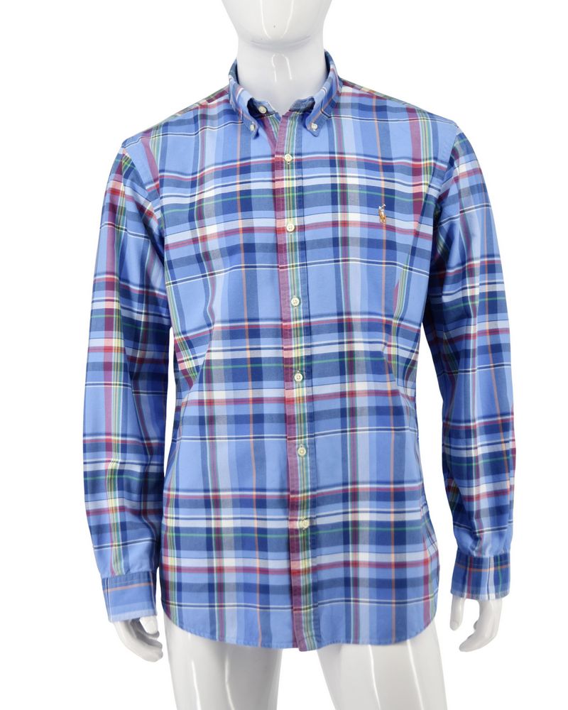 RALPH LAUREN koszula męska kratka CUSTOM FIT XXL