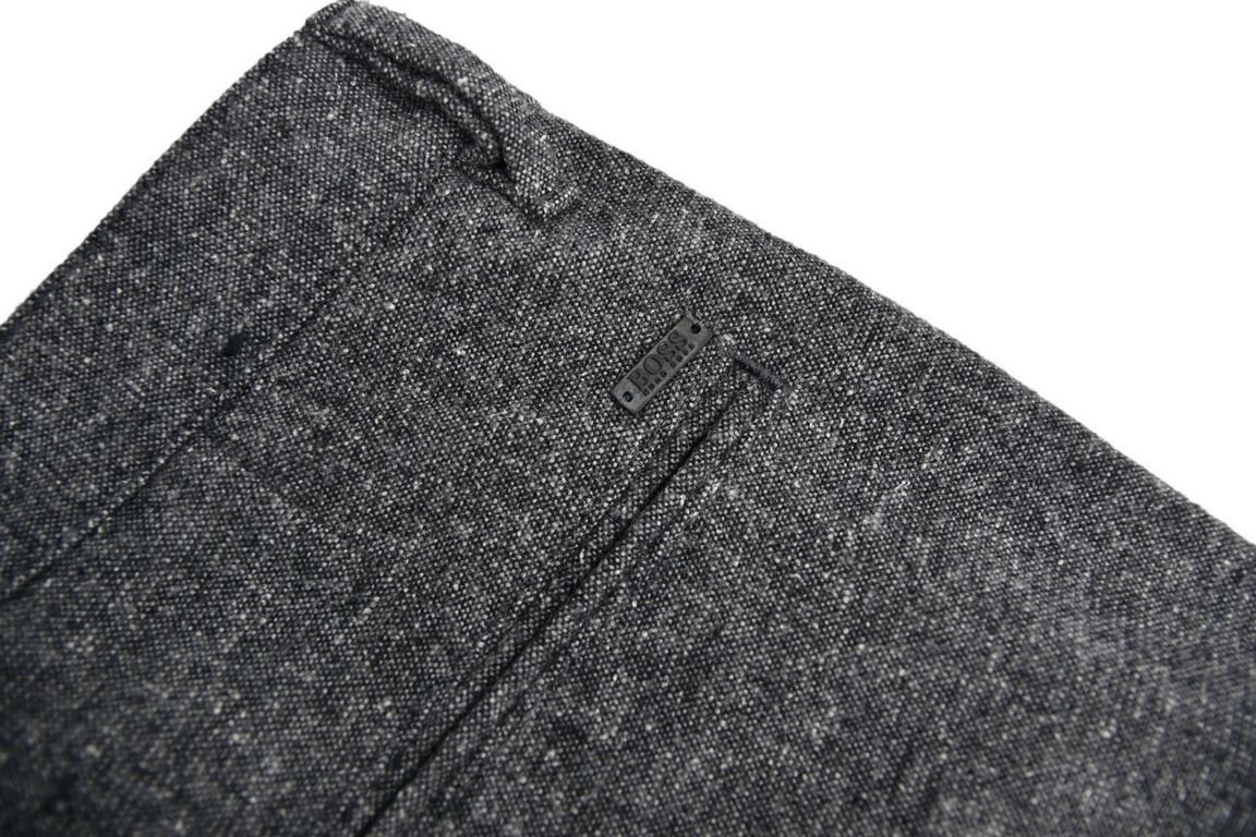 HUGO BOSS spodnie męskie melanż REGULAR FIT 32/34 - obrazek 6