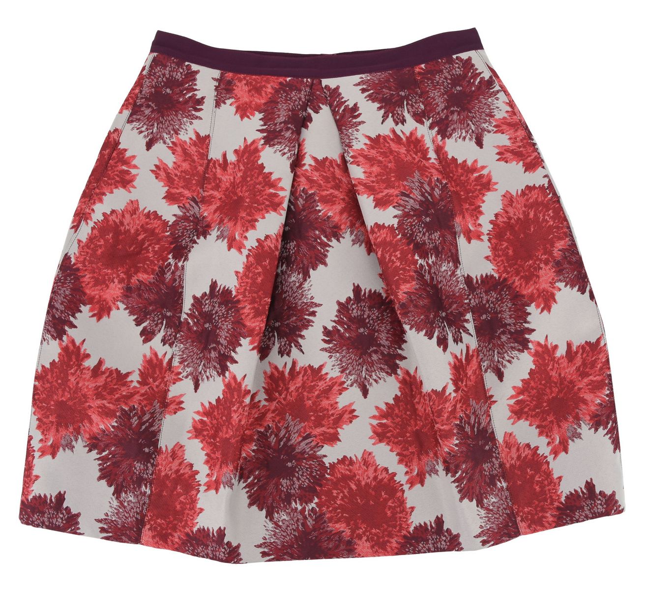 WEEKEND MAX MARA spódnica rozkloszowana w kwiaty 34 - obrazek 2