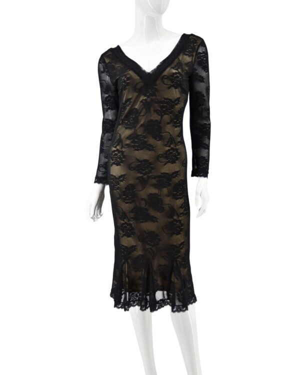 DOLCE&GABBANA sukienka koronkowa wizytowa elegancka 36