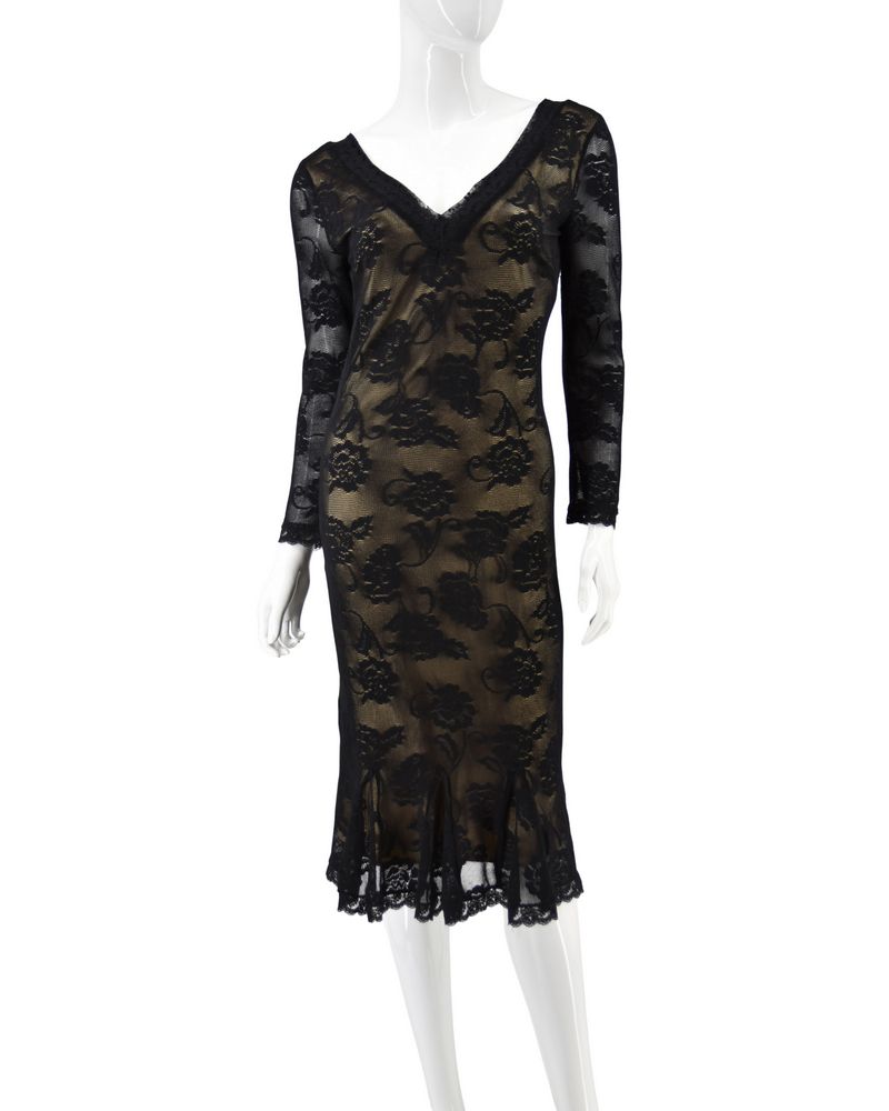 DOLCE&GABBANA sukienka koronkowa wizytowa elegancka 36