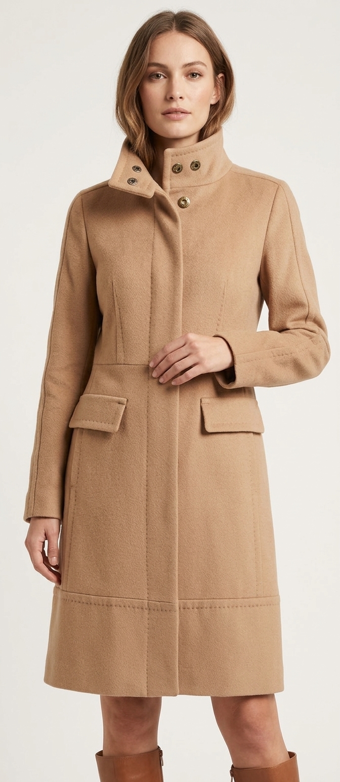 płaszcz damski Max Mara brązowy