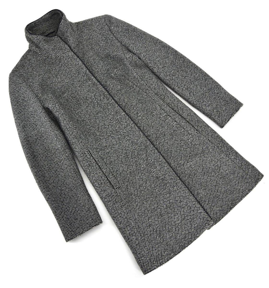HUGO BOSS płaszcz damski melanż ciepły przejściowy 42 - obrazek 2